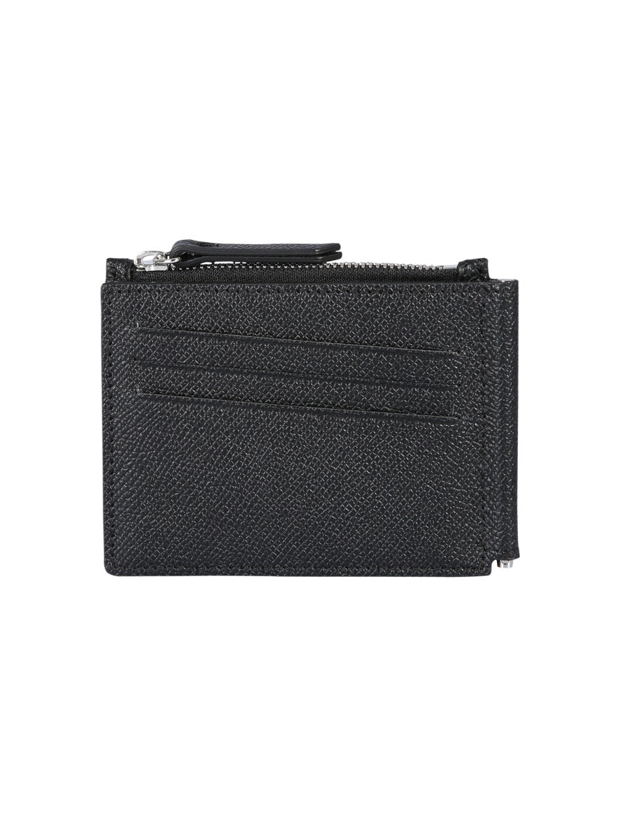 MAISON MARGIELA Mini Leather Zip Wallet