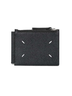 MAISON MARGIELA Mini Leather Zip Wallet