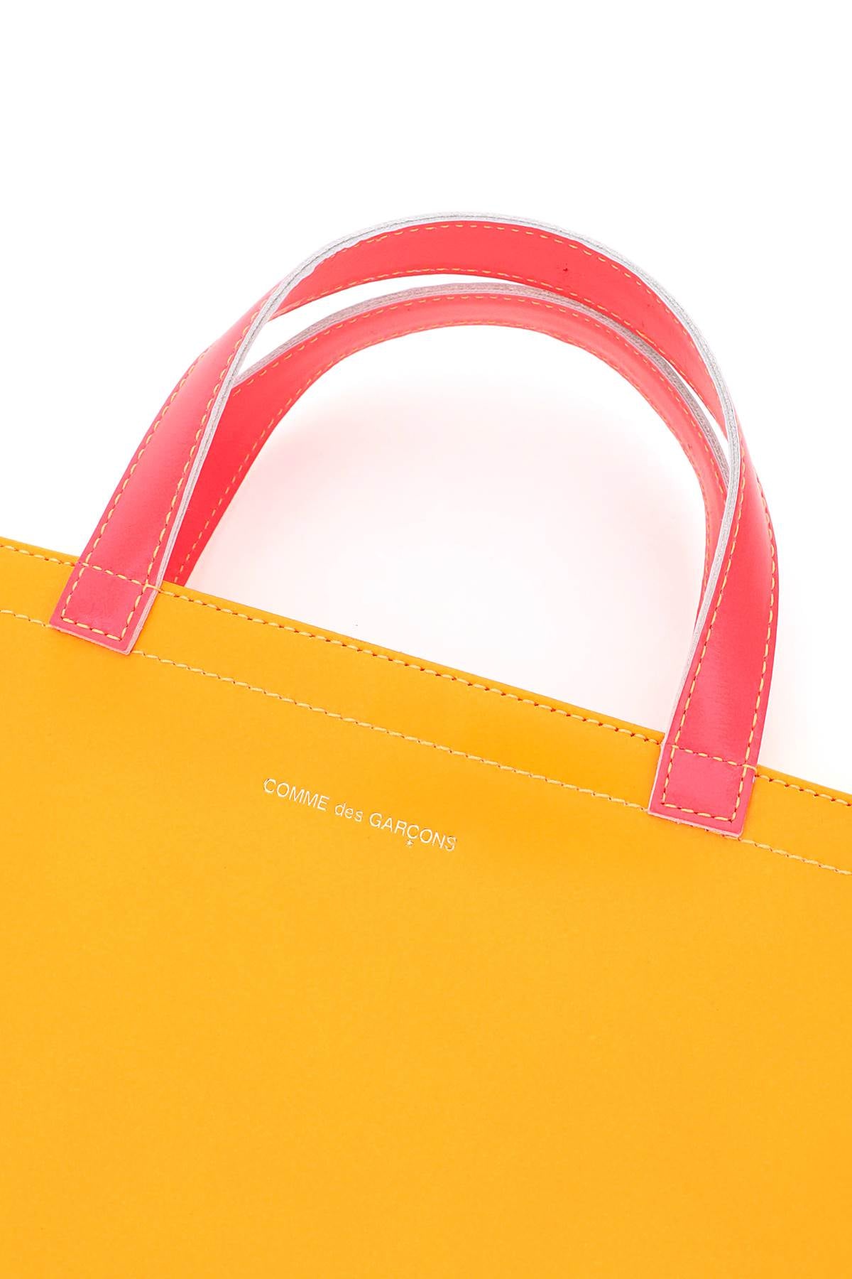 COMME DES GARÇONS WALLET Fluorescent Mini Tote Handbag