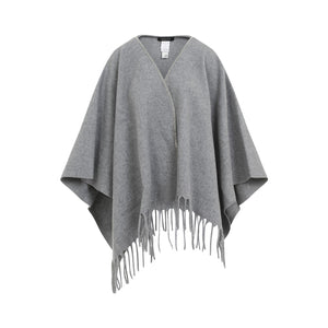 FABIANA FILIPPI Luxurious Wool Blend Cape for Women