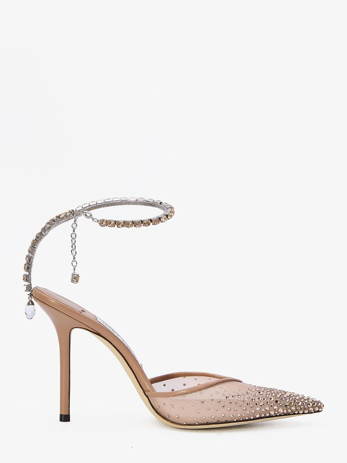 JIMMY CHOO Black Dégradé Crystal Pumps for Women