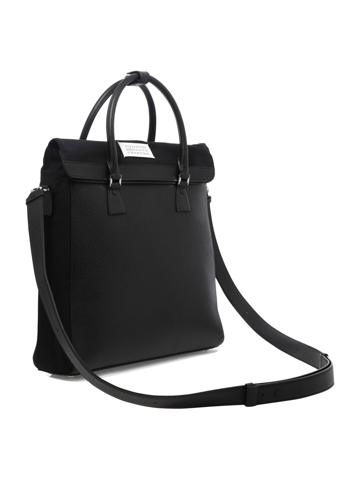 MAISON MARGIELA Classic Black Leather Backpack for Women