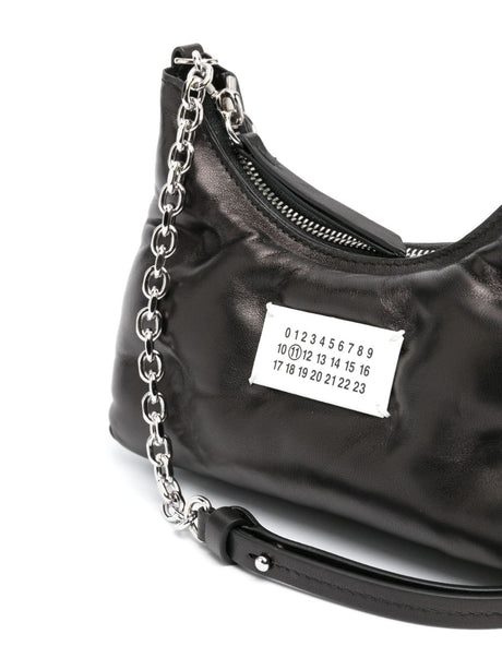 MAISON MARGIELA Mini Glam Slam Quilted Leather Shoulder Handbag