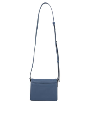 MARNI Light Blue Embroidered Crossbody Handbag for Women