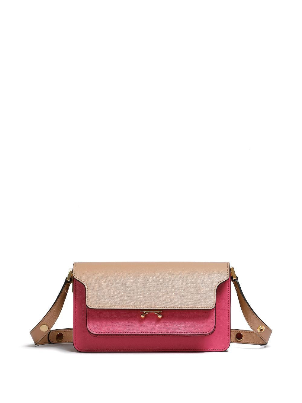 MARNI Chic Mini Trunk Shoulder Handbag