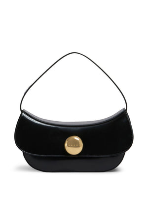 MARNI Hobo Handbag with Gold Closure