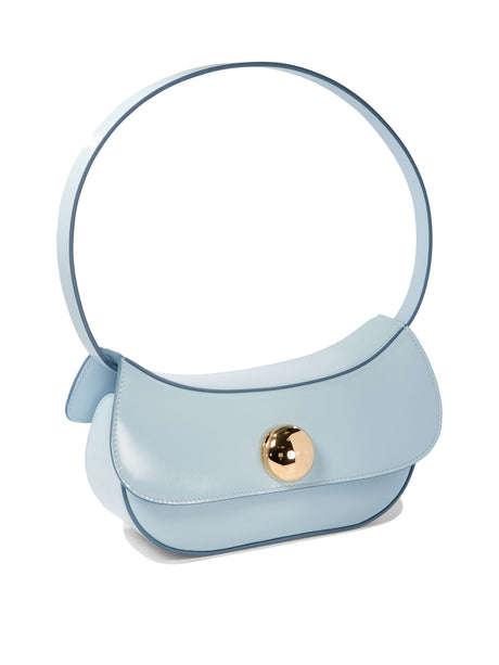 MARNI Butterfly Mini Hobo Shoulder Bag in Light Blue