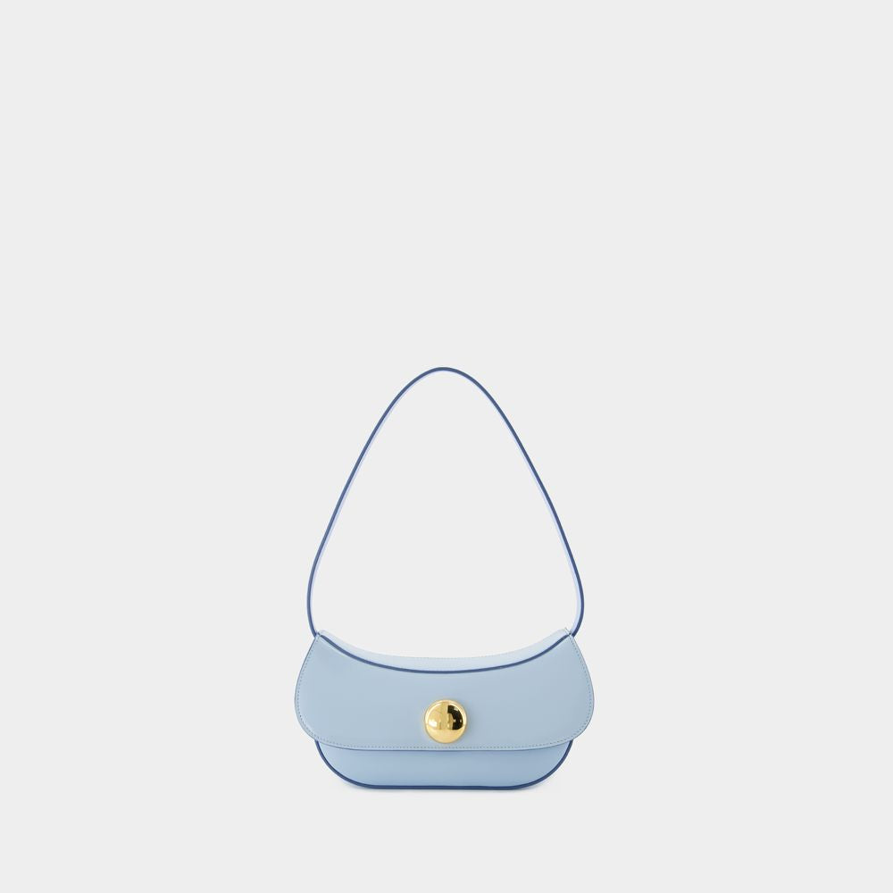 MARNI Chic Blue Mini Hobo Shoulder Bag