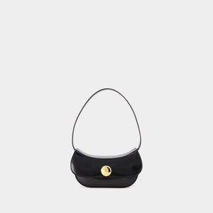 MARNI Chic Mini Hobo Shoulder Bag in Elegant Black