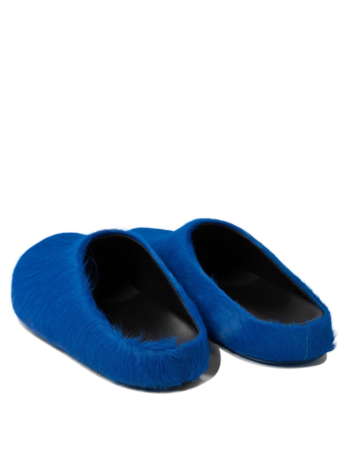 MARNI Luxury Leather Barefoot Slippers