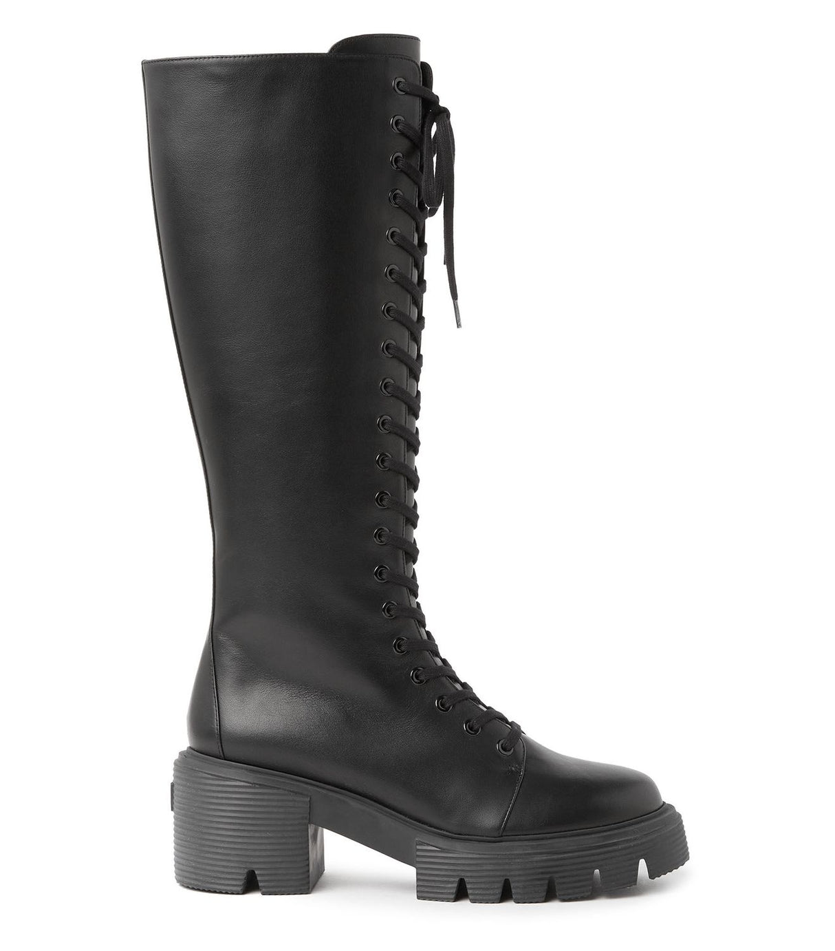 STUART WEITZMAN CHI-CHIFFON CALF Black Boots for FW22 Women