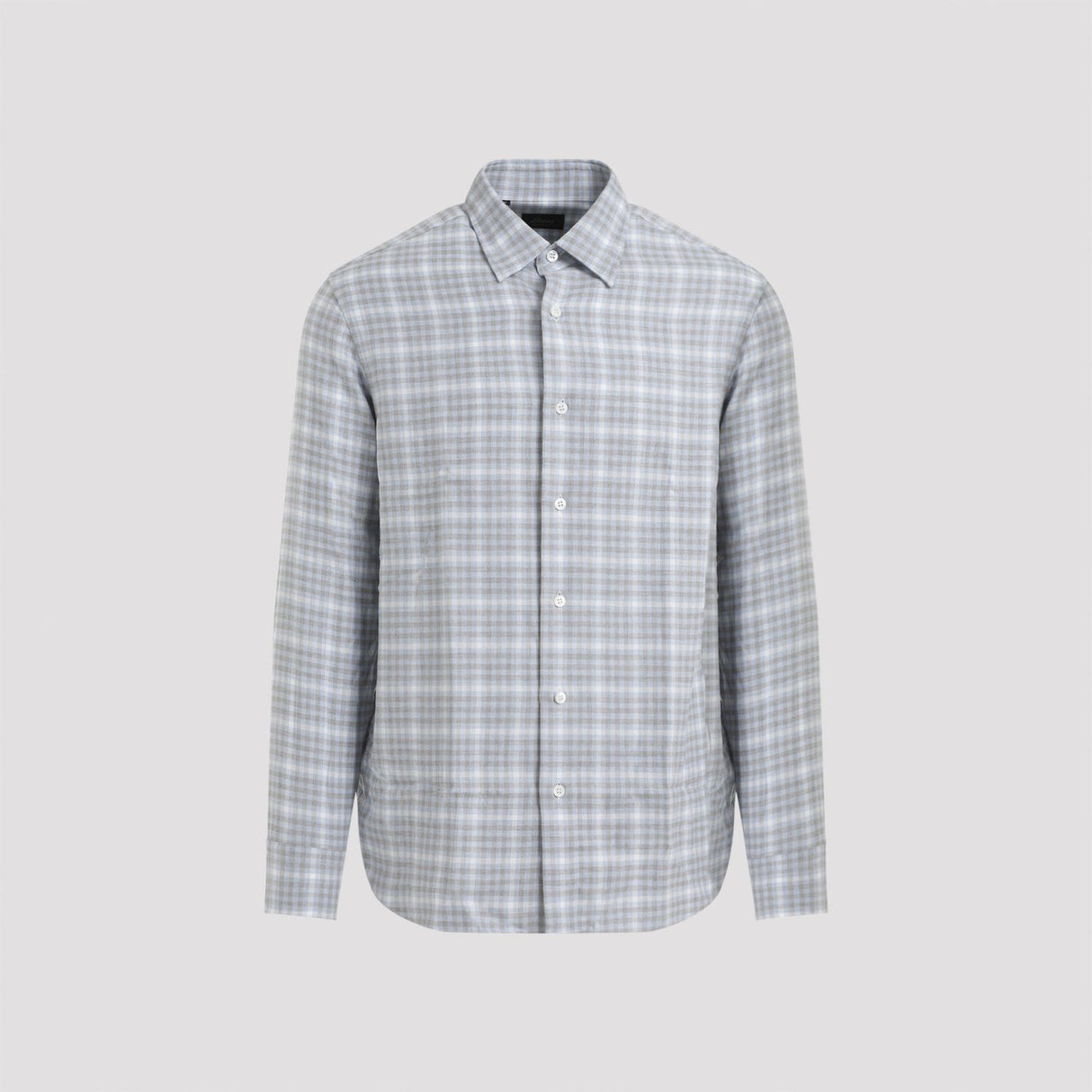 BRIONI Hidden Cotton Shirt for Men - Fall/Winter 2024