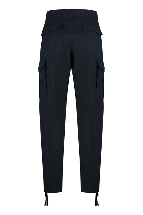 TOM FORD Blue Cotton Cargo-Trousers for Men