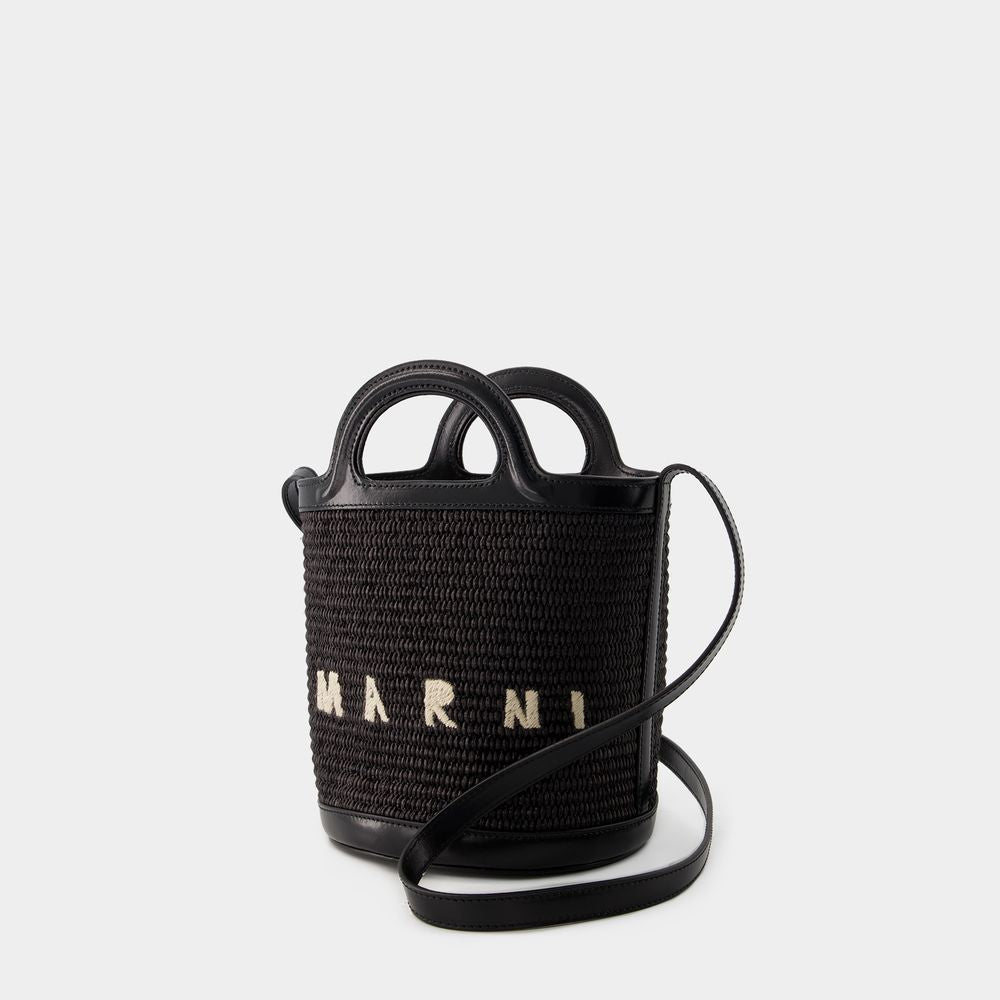 MARNI Vibrant Mini Tropicalia Bucket Handbag