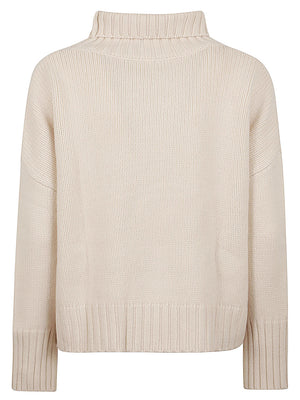 SOFT GOAT Women’s Cashmere Turtle-Neck Sweater