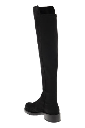 STUART WEITZMAN Bold Knee-High Boot with Elastic Band