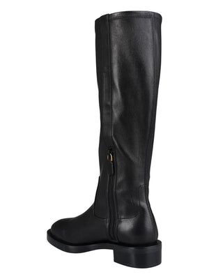 STUART WEITZMAN Women's Black Leather Boots for FW23