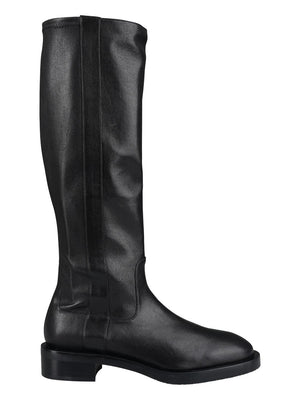 STUART WEITZMAN Women's Black Leather Boots for FW23