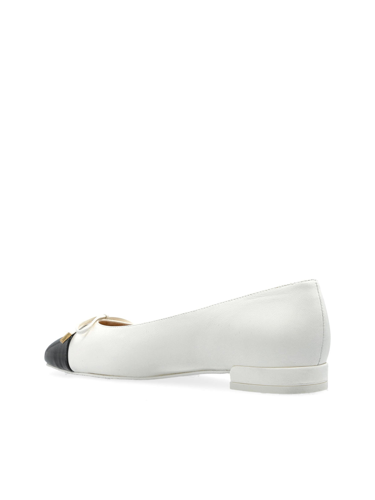 STUART WEITZMAN Sleek Bow Flat Ballerina Shoes