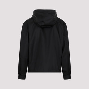 PRADA Black Polyamide Men's Jacket for FW24