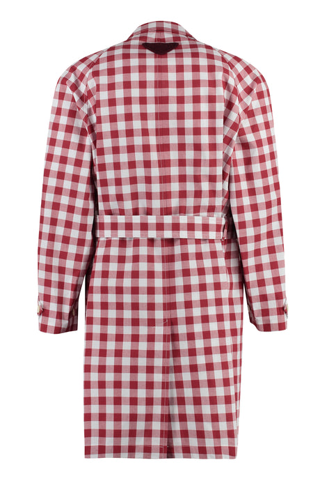 PRADA Men's Check Print Jacket for SS23