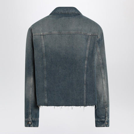 MM6 MAISON MARGIELA Men's Faded Denim Jacket