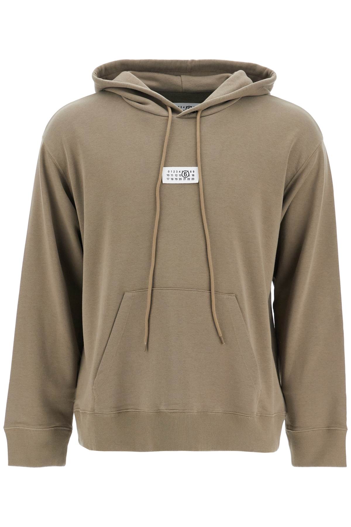 MM6 MAISON MARGIELA Numeric Logo Hoodie Sweatshirt - Relaxed Fit