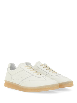 MM6 MAISON MARGIELA Court Sneakers – Premium Leather & Timeless Style