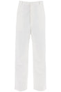 MM6 MAISON MARGIELA Men's Cotton Bull Pants in White for SS24