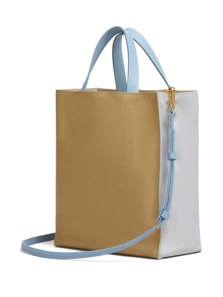 MARNI Mini Museo Soft Shopper - Vibrant Blue