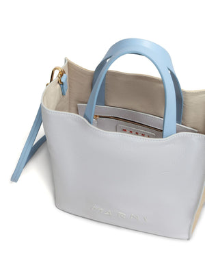 MARNI Mini Museo Soft Shopper - Vibrant Blue