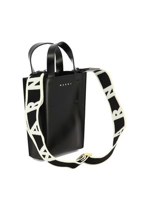 MARNI Mini Museo Nano Leather Handbag