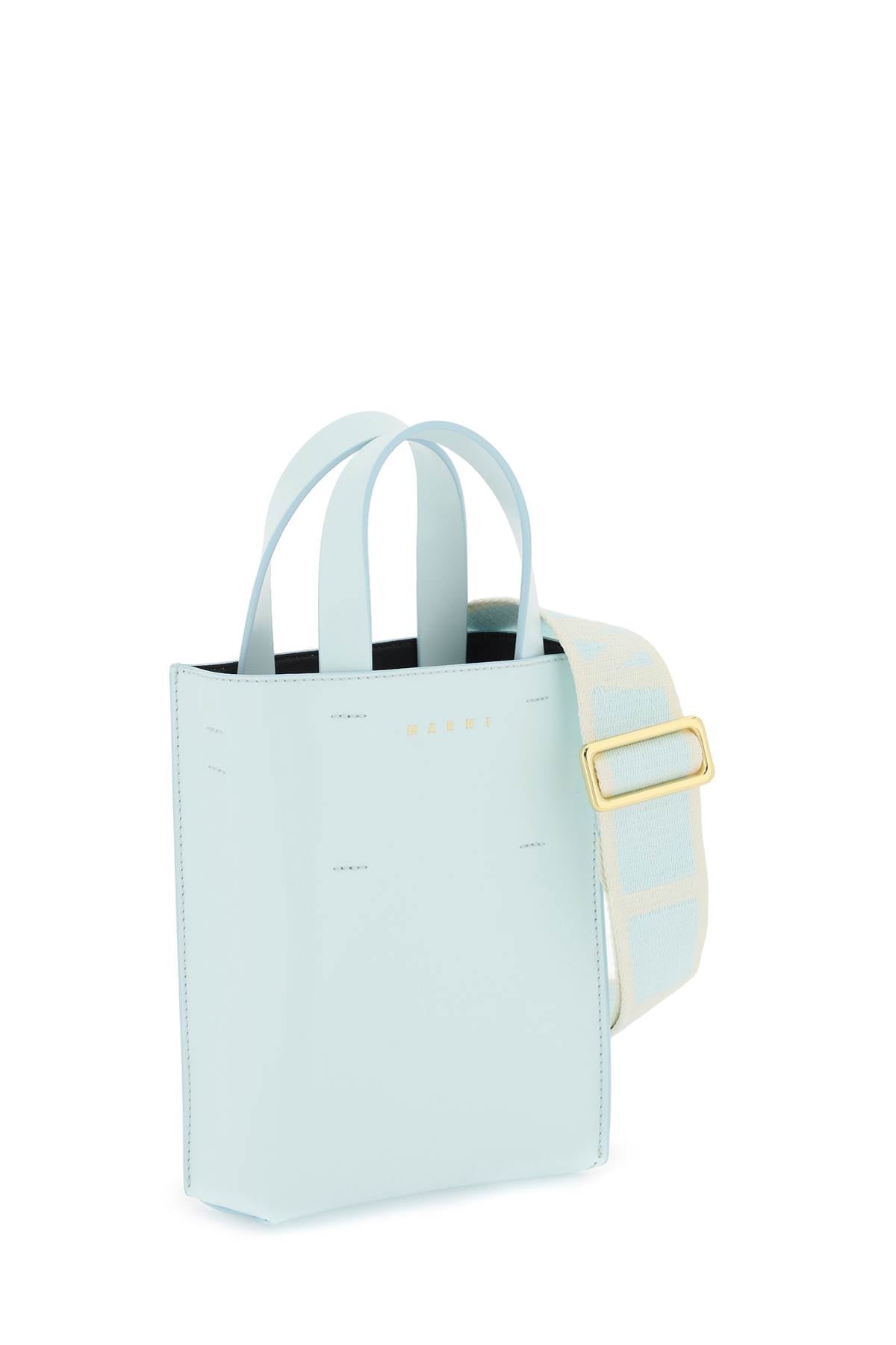 MARNI Mini Leather Tote Handbag