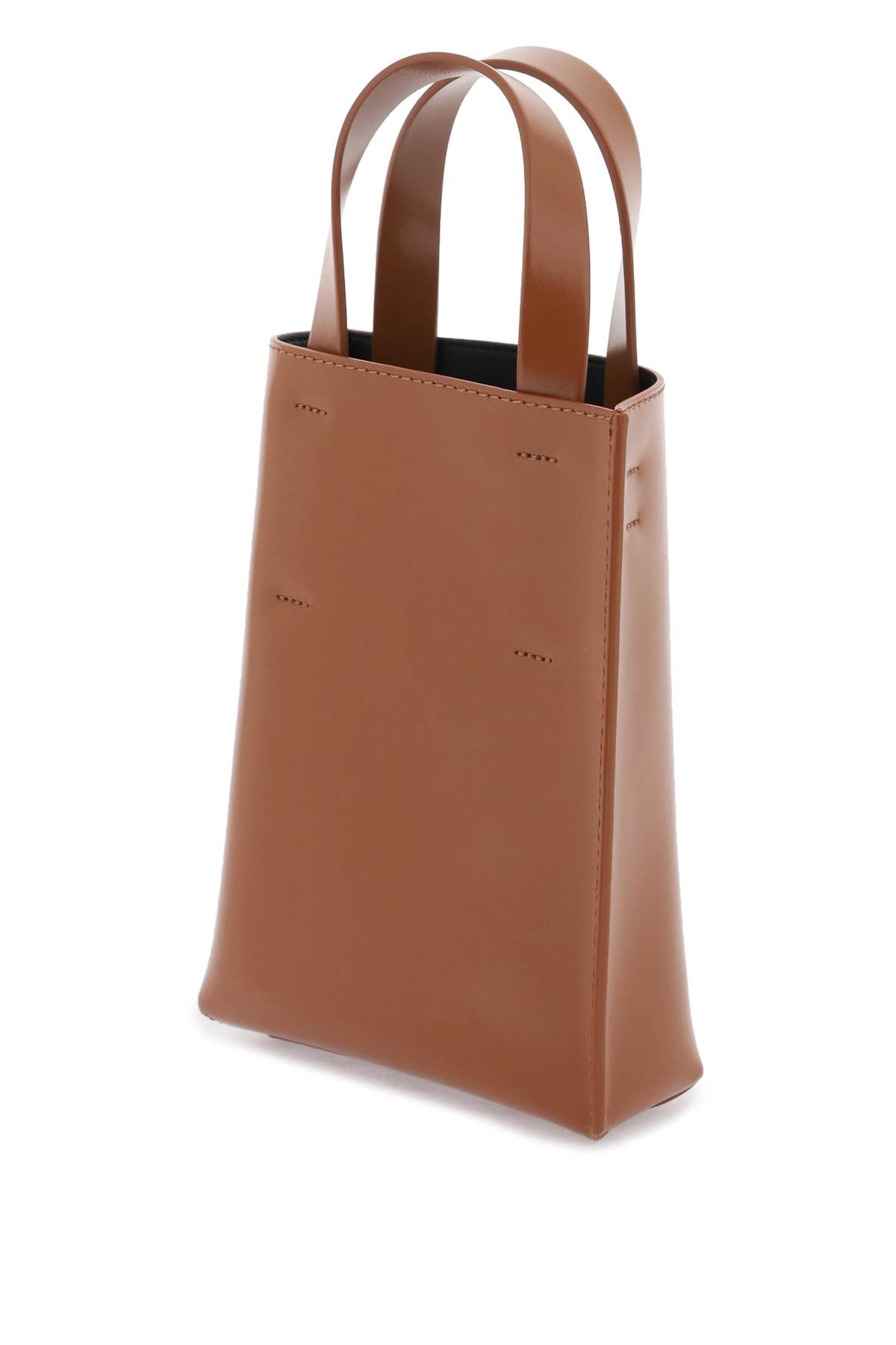 Túi xách tay NANO MUSEO trong màu nâu dành cho phụ nữ