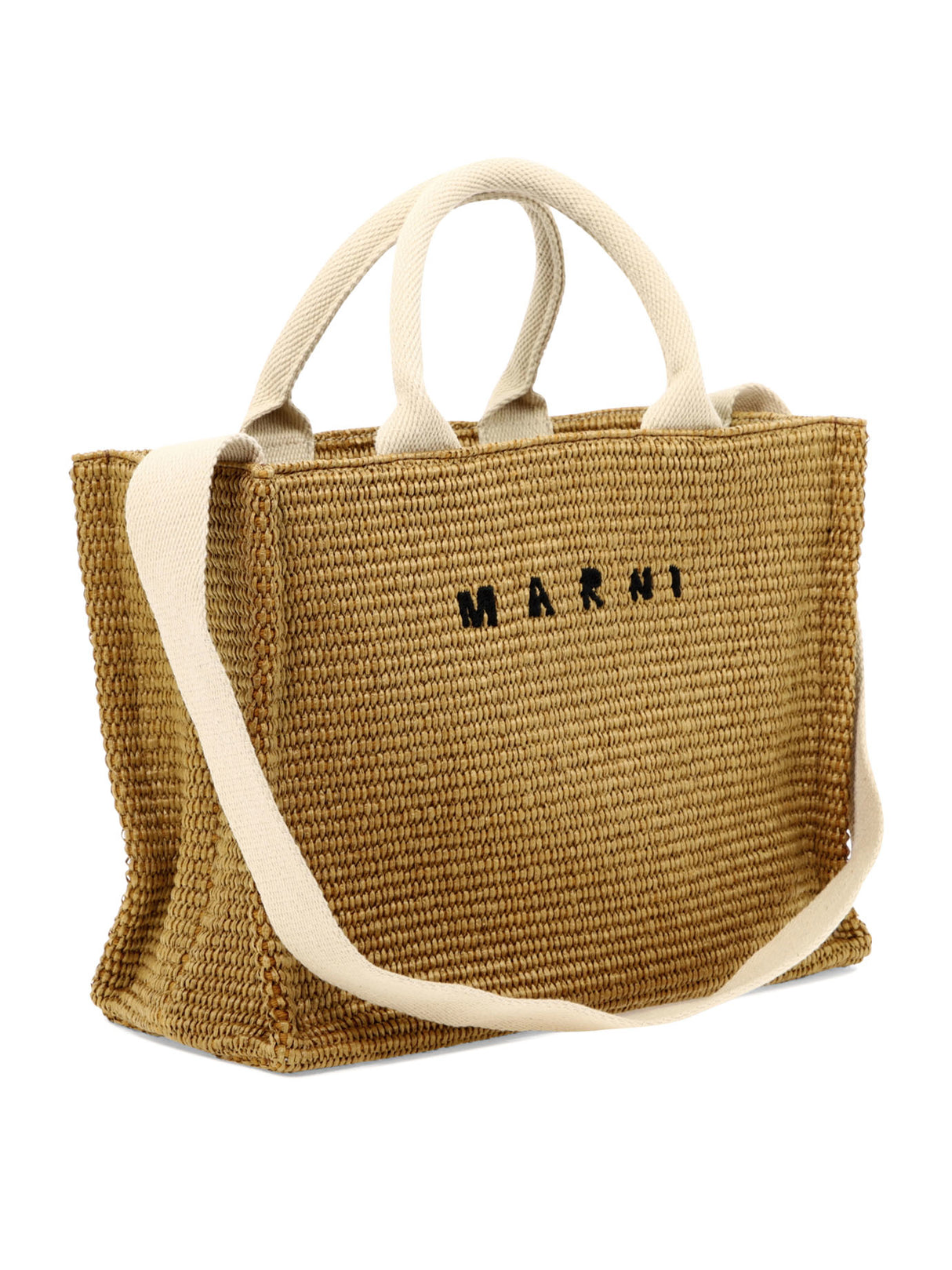 MARNI Raw Sienna Natural Tote Bag for Women