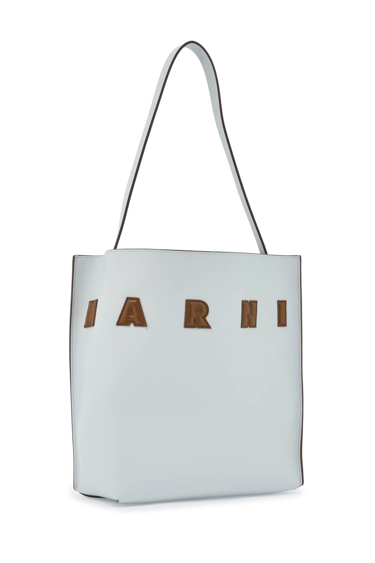 MARNI Mini Hobo Handbag with Embossed Logo