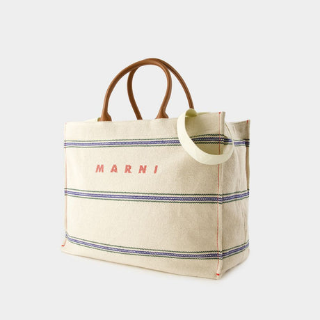 MARNI Unisex Tan Tote for SS24