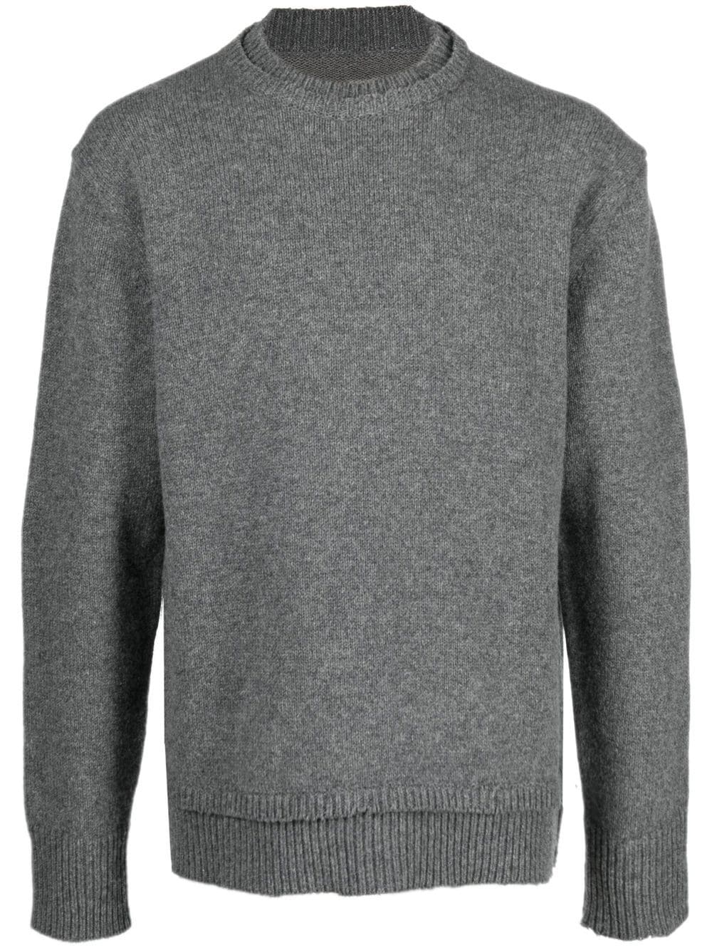 23FW Grey Men's Sweater - Maison Margiela