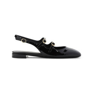 STUART WEITZMAN Elegant Patent Leather Ballerinas for Women