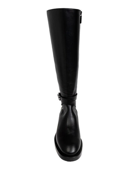 STUART WEITZMAN Elegant Mini Belted Leather Boot for Women