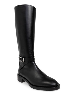 STUART WEITZMAN Elegant Mini Belted Leather Boot for Women