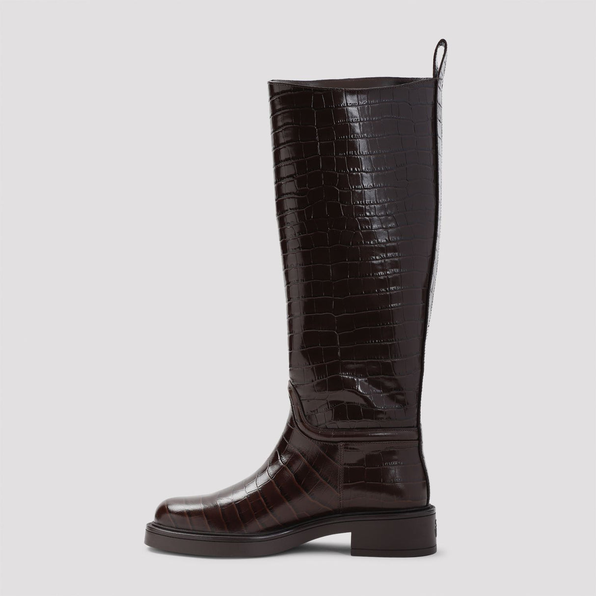 STUART WEITZMAN Celia Leather Riding Boots - 4cm Heel Height