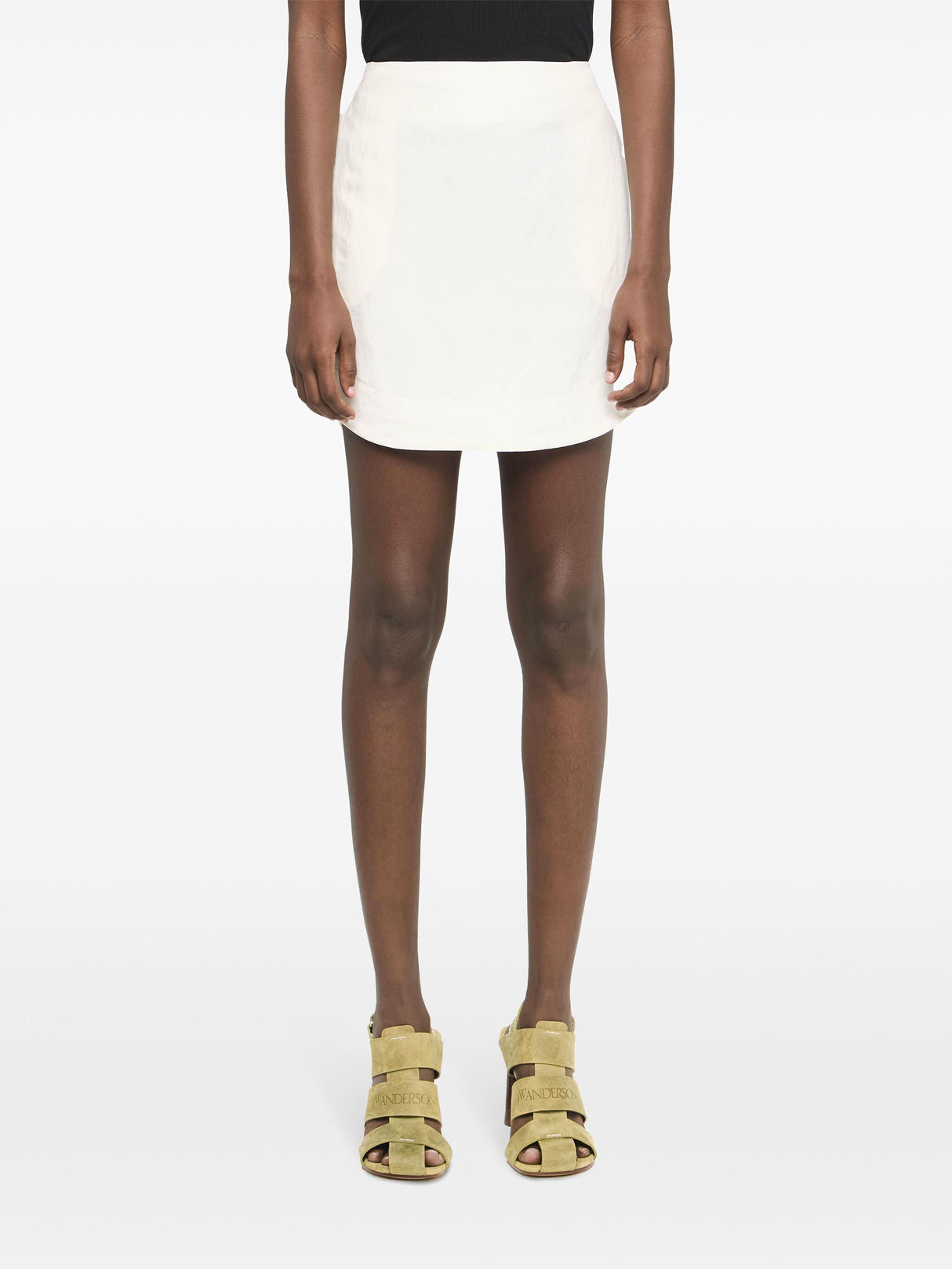 JW ANDERSON Curved Hem Mini Skirt