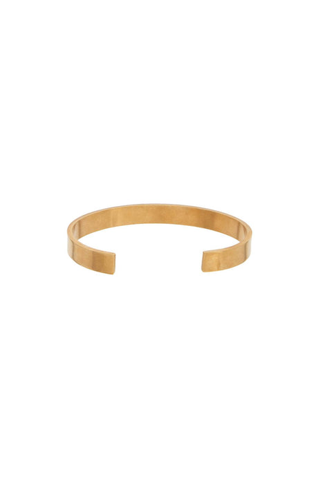 MAISON MARGIELA Rigid Logo Bracelet Size 4