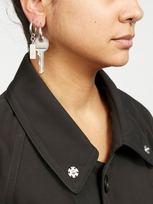 MM6 MAISON MARGIELA Tag and Key Statement Earrings