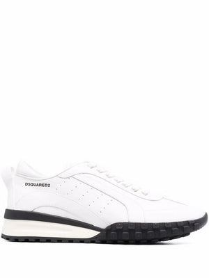 DSQUARED2 Fashionable White Sneakers for Men - FW21 Collection