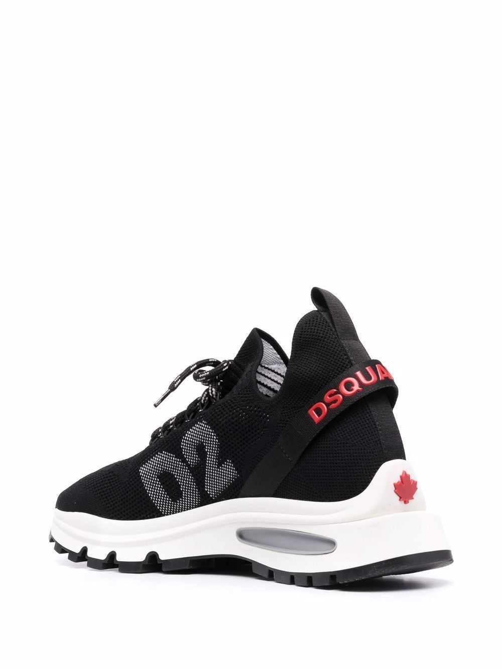 DSQUARED2 Classic Black Sneakers for Men from SS22 Collection