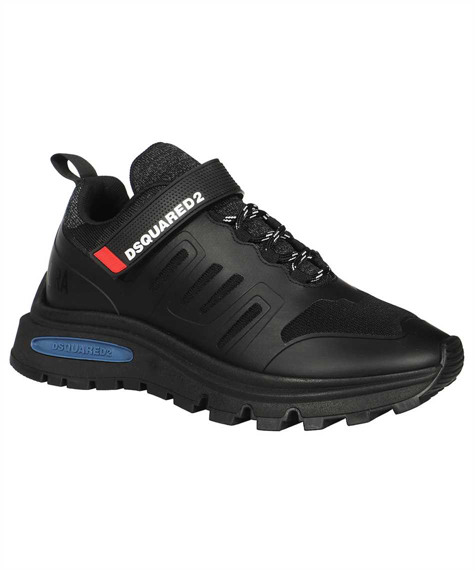 DSQUARED2 Men's Black Low-Top Sneaker for SS23