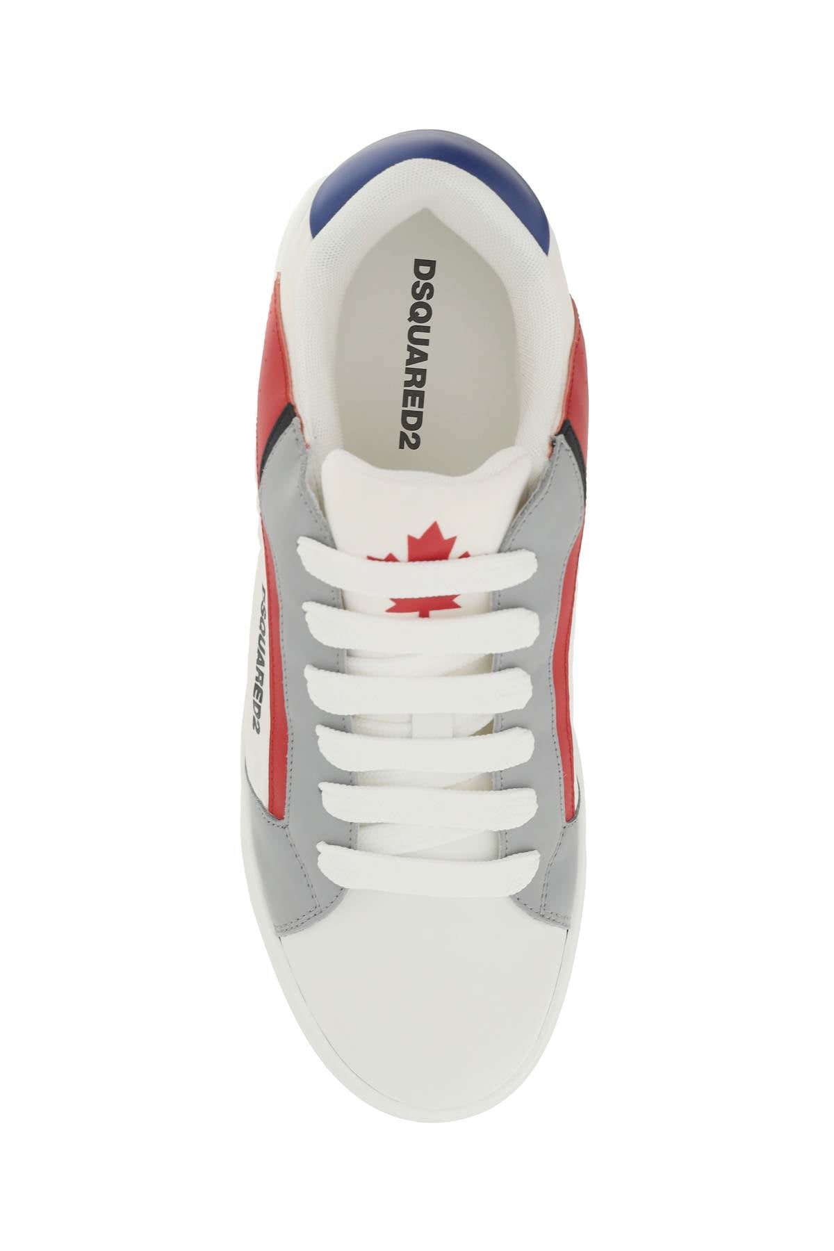 DSQUARED2 Men's Bumper Lace-Up Low Top Sneakers - FW23