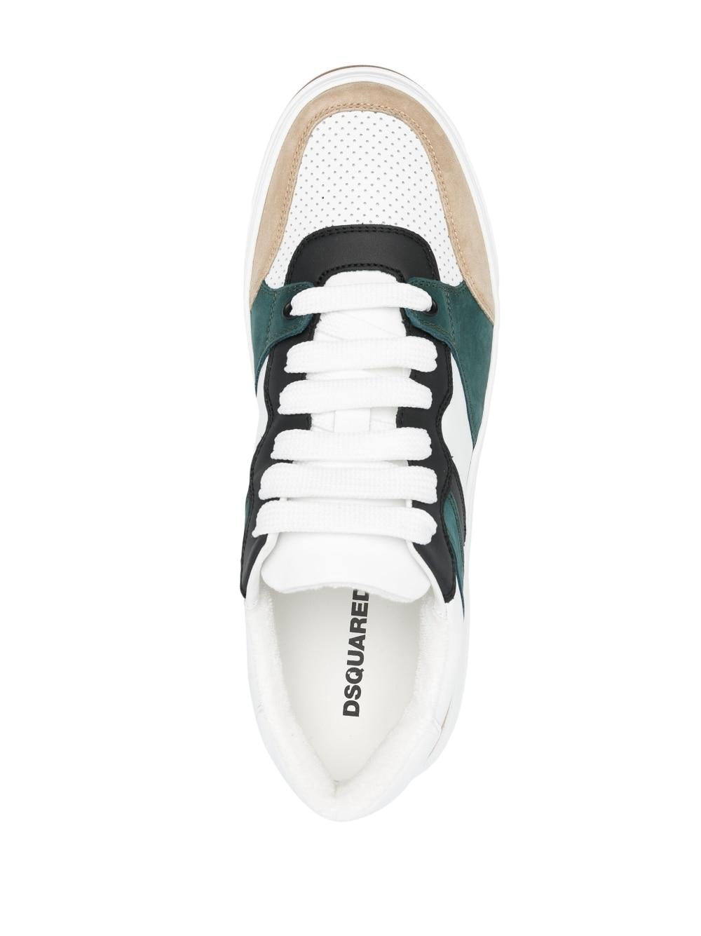 DSQUARED2 Bumpersneaker Lace-Up Low Top Sneak for Men - SS23 Collection